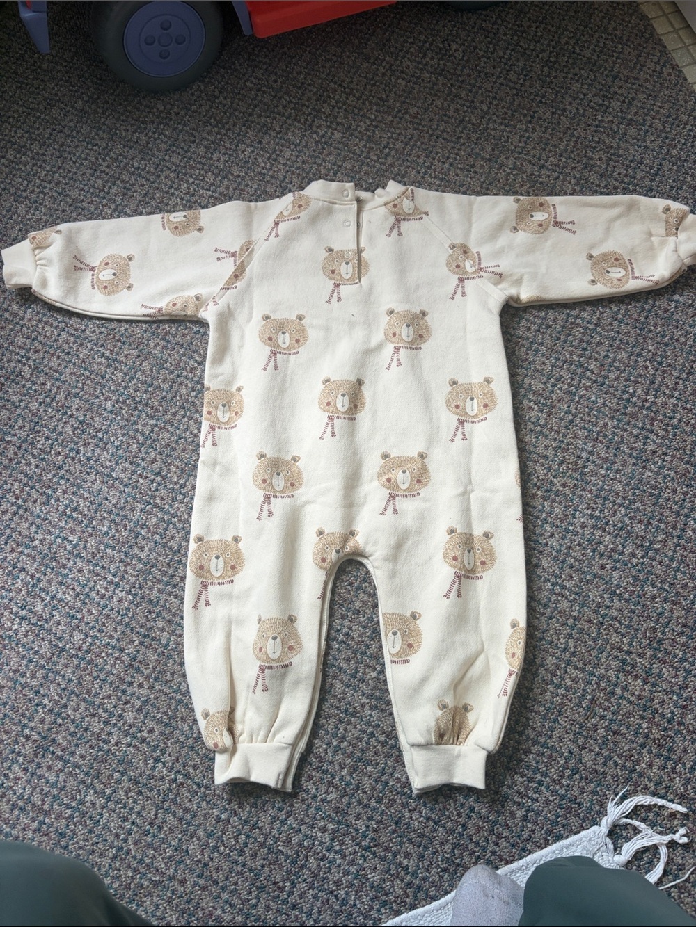 Rylee + Cru Raglan Jumpsuit - Bears size 12/18 months - Picture 5 of 6